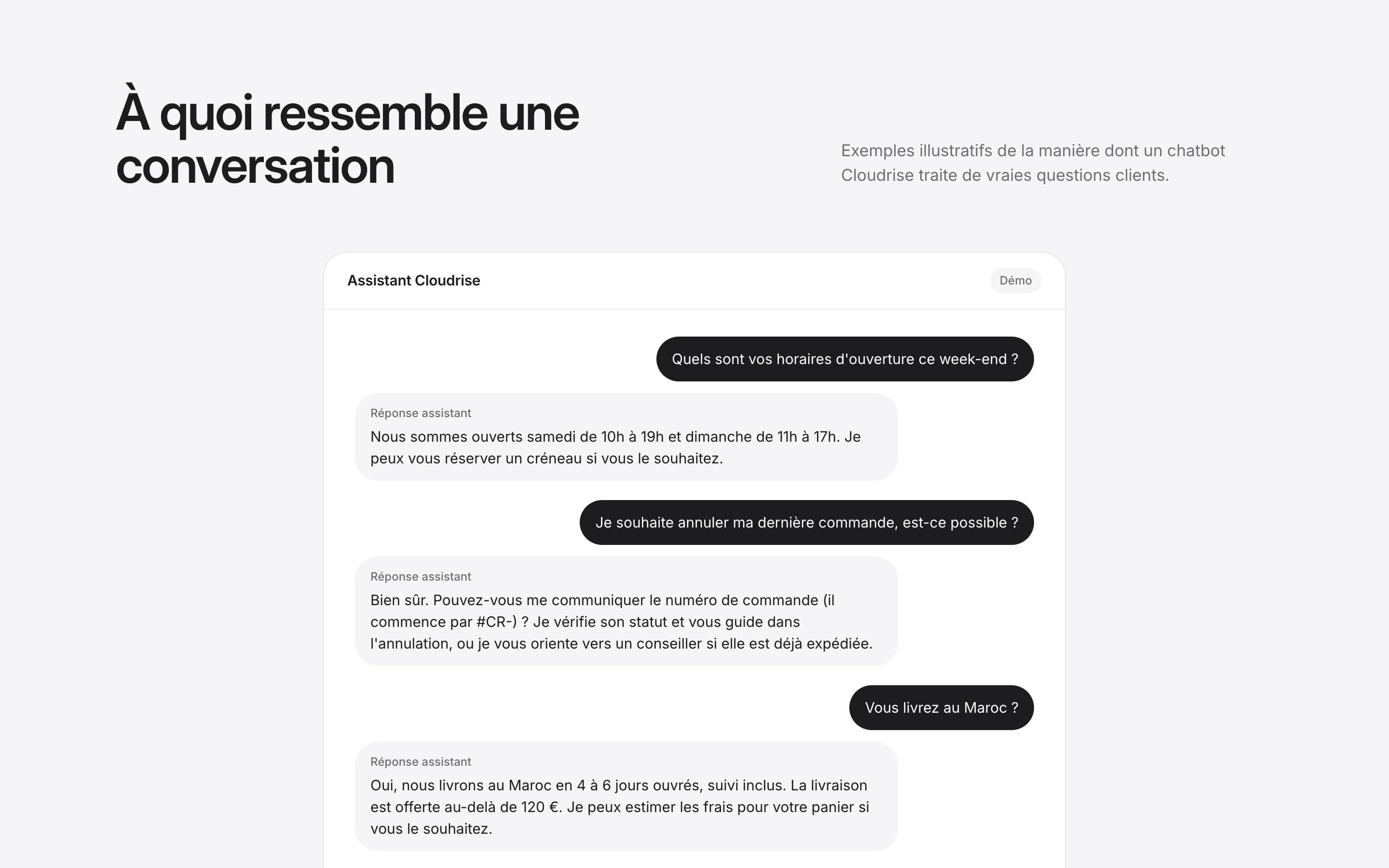 E-commerce AI assistant